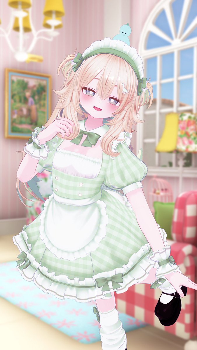 お呼びですか～、ご主人様♪ 

#かぷちやこーで
