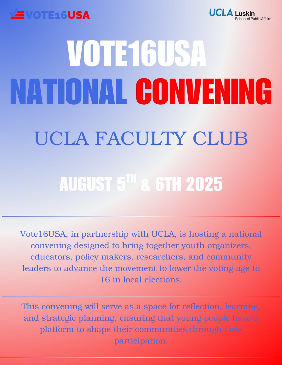 Vote16USA's tweet photo. We are less than 48 hours away from our largest-ever national convening! https://t.co/FDlwGd2INb