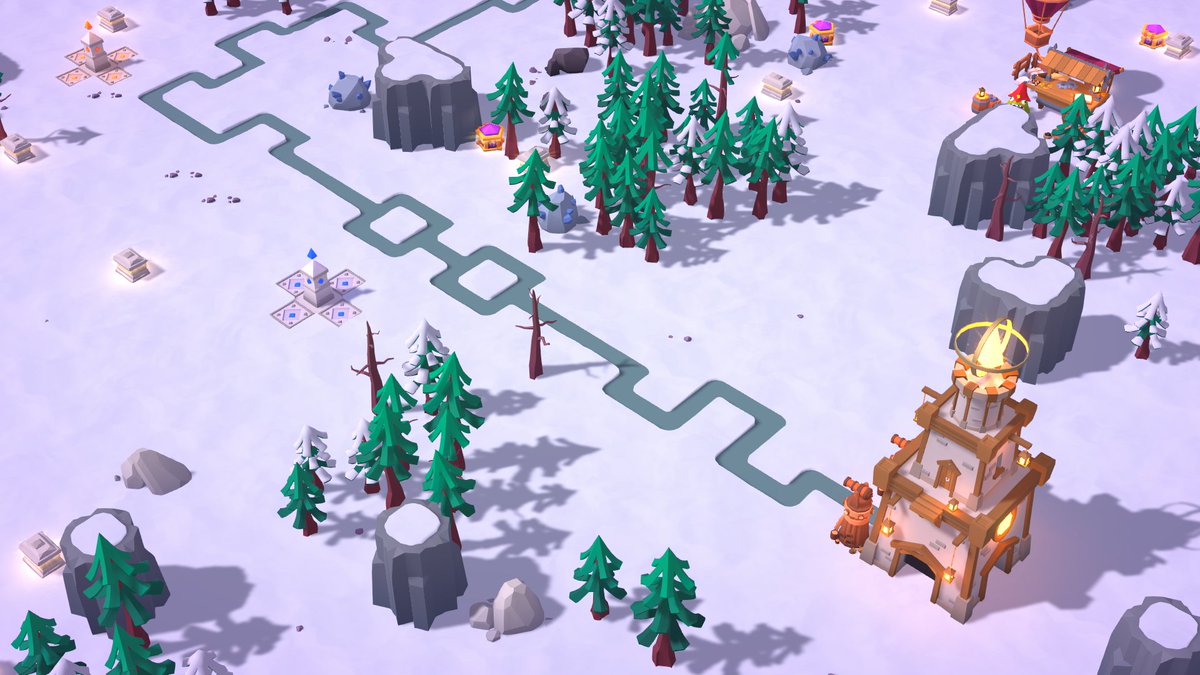 First image of the new biome I'm working on! ❄❄
Still a lot to be done but, do you like how it looks right now? 👀