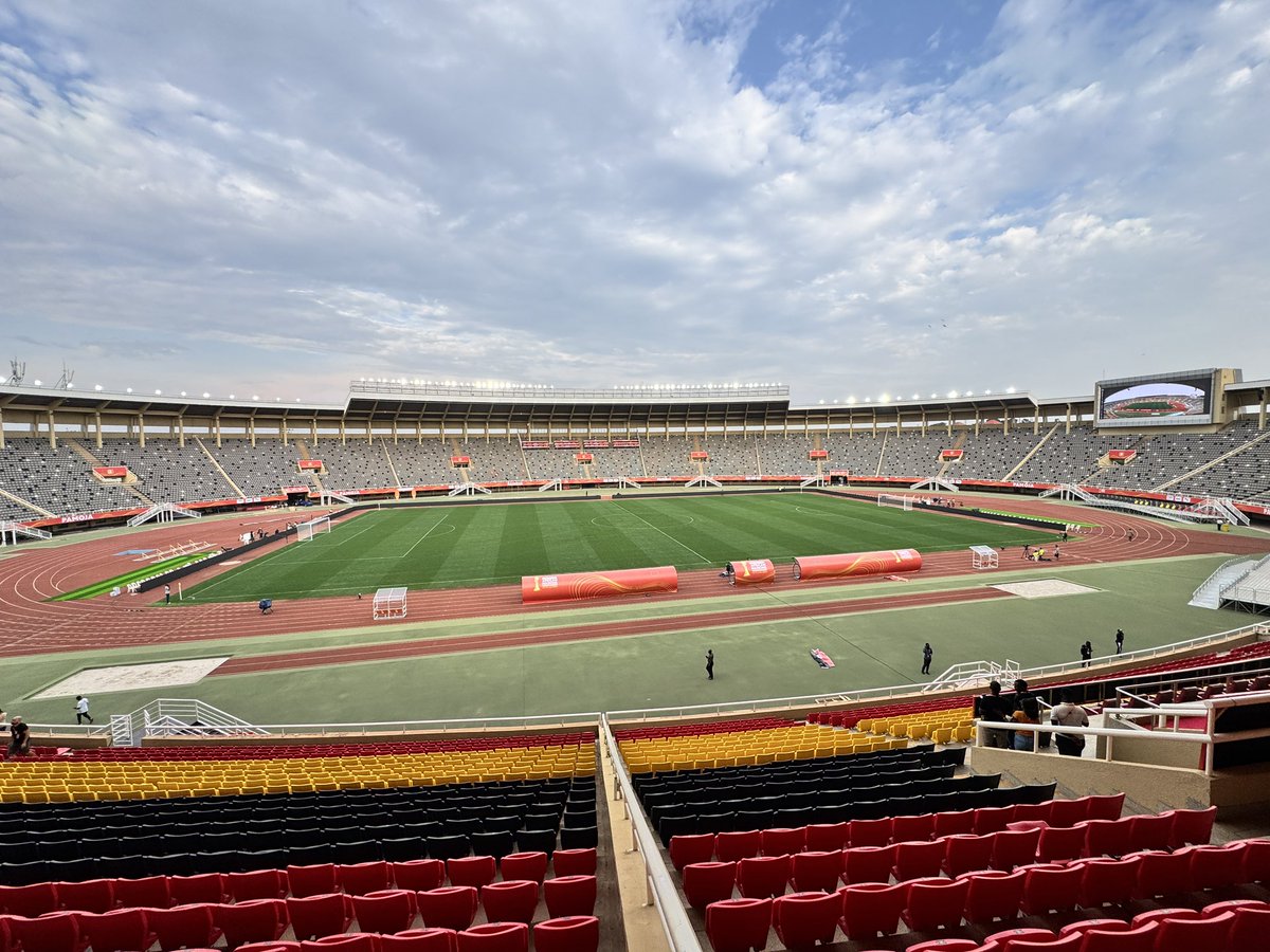 Mandela national stadium as seen from section 15.