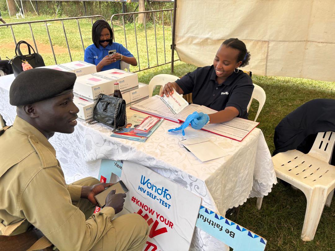 UAC Director Partnerships Tom Etii representing UAC at the Kabaka Coronation Rugby 7s in Kyadondo.

#EndAIDS2030Ug
