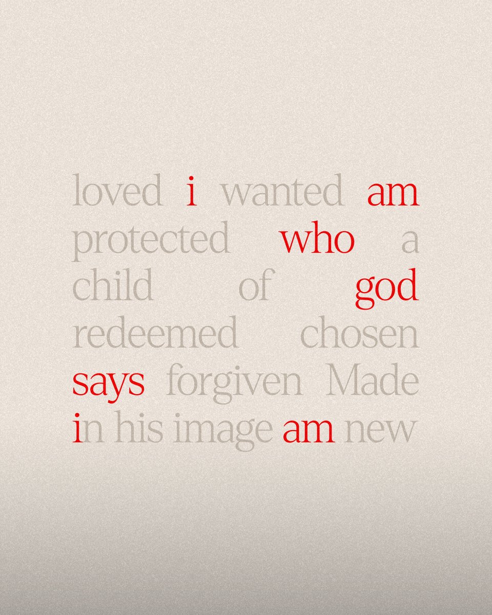 YouVersion's tweet photo. You aren’t defined by your mistakes, challenges, or circumstances.

You are defined by God: He who created you, sees every piece of you, and sent His Son to make you new. (John 3:16) https://t.co/c0zmDLLIZC