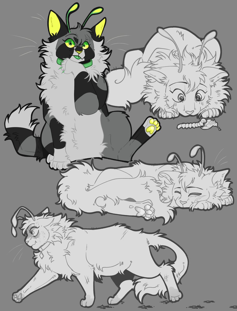 completed sketch page commission!