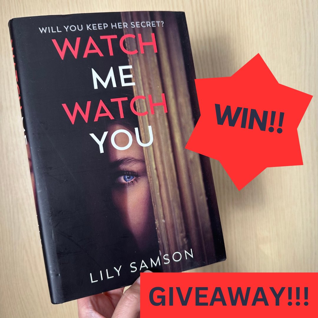 Shona Holmes-Berry (@shonaholmes23) on Twitter photo 🚨 #GIVEAWAY 🚨
I’ve realised I have an extra copy of recent release #WatchMeWatchYou by <a href="/LilySamsonbooks/">Lily Samson</a>, let’s do a giveaway!
To enter:
⭐️Follow me
⭐️Like
⭐️Retweet
🤞Good Luck!
UK only, ends 6/8. Enter here & on Insta!
(@SomethingAboutBooks23)
#bookgiveaway #booktwitter 🚨 #GIVEAWAY 🚨
I’ve realised I have an extra copy of recent release #WatchMeWatchYou by <a href="/LilySamsonbooks/">Lily Samson</a>, let’s do a giveaway!
To enter:
⭐️Follow me
⭐️Like
⭐️Retweet
🤞Good Luck!
UK only, ends 6/8. Enter here & on Insta!
(@SomethingAboutBooks23)
#bookgiveaway #booktwitter