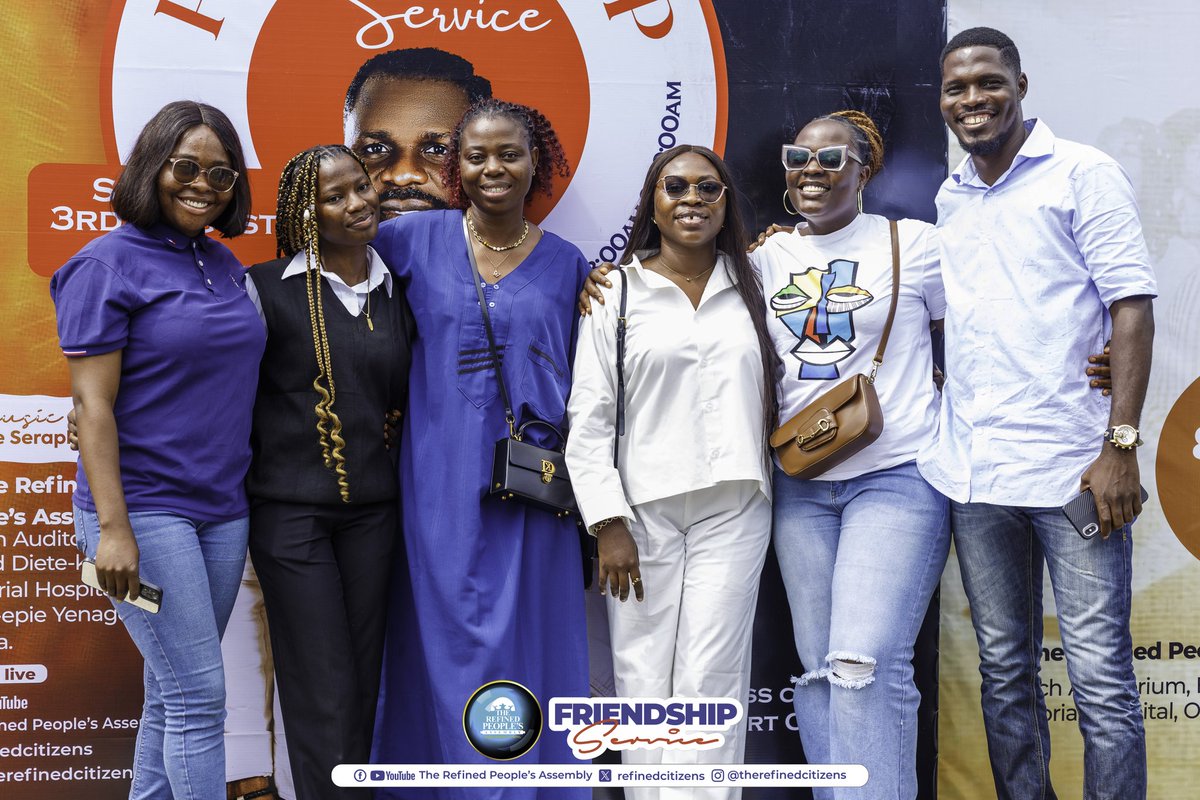 refinedcitizens's tweet image. To every friend who showed up, sang loud, prayed boldly, and fellowshipped with us, thank you. You didn’t just attend a service, you became part of a moment that will echo in eternity.

#FriendshipService 
#TREPA #Grace #From_A_Believer_To_Disciple #Newness #Sunday #3rdAugust2025