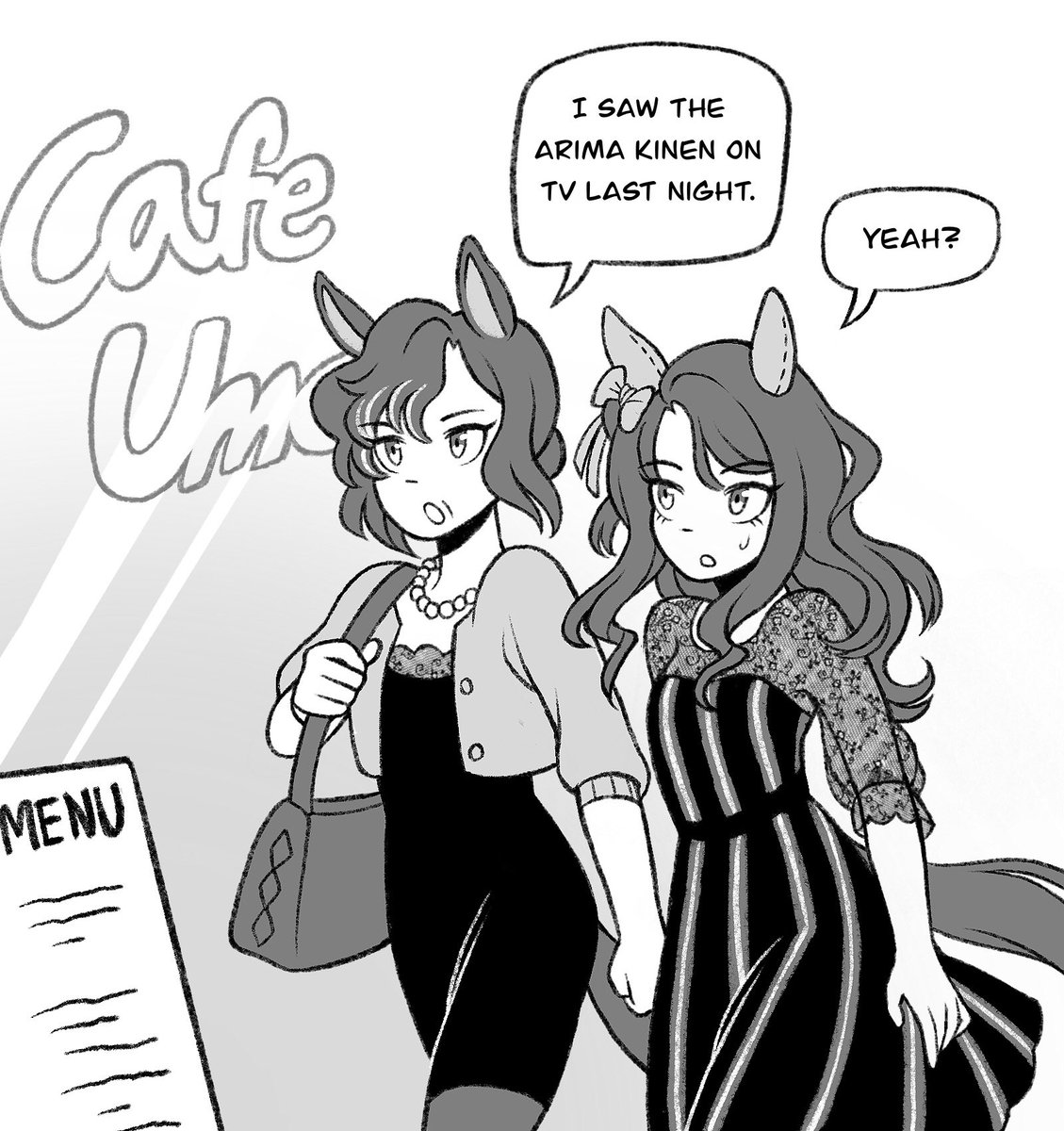 betti_zpaghetti's tweet image. King Halo and her mother 
1/3 🧵

#umamusume #umamusumeprettyderby