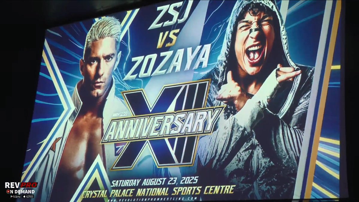 HOLY SHIT! 
Zozaya vs. Zack Sabre Jr. at RevPro Anniversary! 😱❤️
<a href="/zacksabrejr/">ZSJ. Ⓥ</a> <a href="/RevProUK/">Revolution Pro</a>