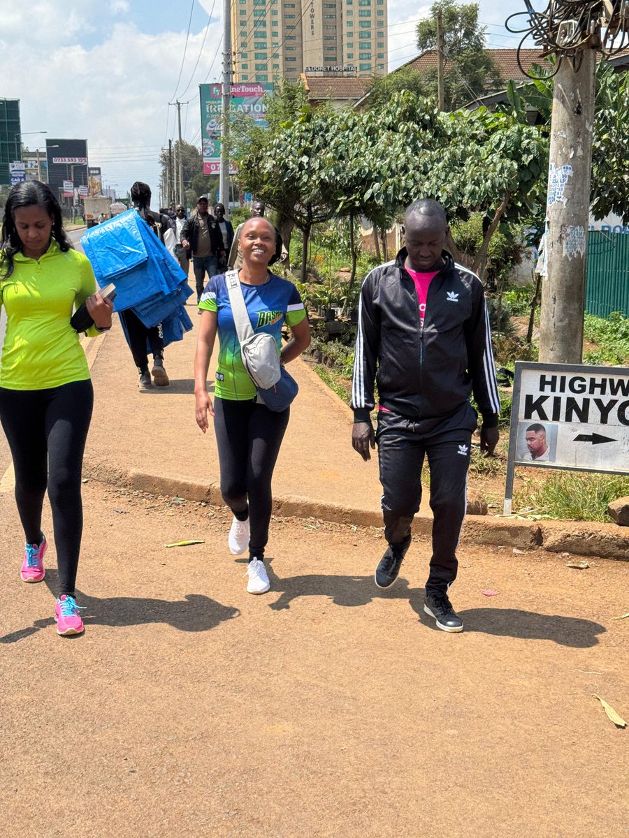 KiptooMirmet's tweet image. We walked miles through downtown to uptown. Miles away from home, yet with smiles all the way. We walked for fun and fitness, embracing the journey together, one step at a time.

#RunningEldoret
#SundayStroll
#Eldoret