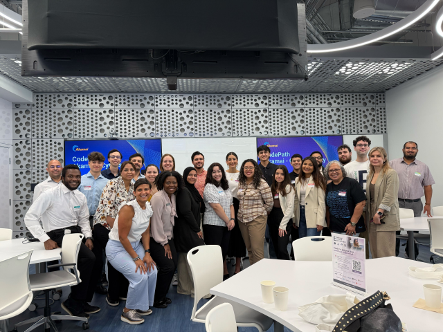 AngeloAkamai's tweet image. .@Akamai employees shared AI models with @codepath students and discussed privacy in the age of AI. Learn more about CodePath’s mission to reprogram higher education to create the first AI-native generation of engineers here: bit.ly/4m8YDNl