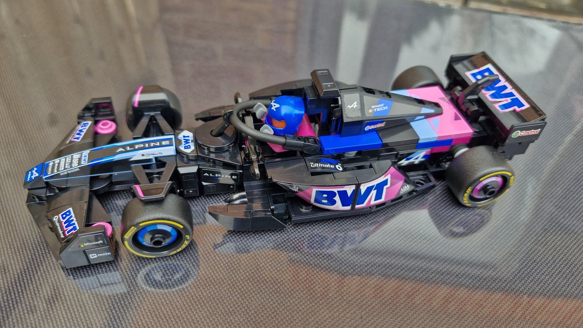 Next <a href="/LEGO_Group/">LEGO</a> ##speedchampions to build is the #AlpineF1 , nice logos