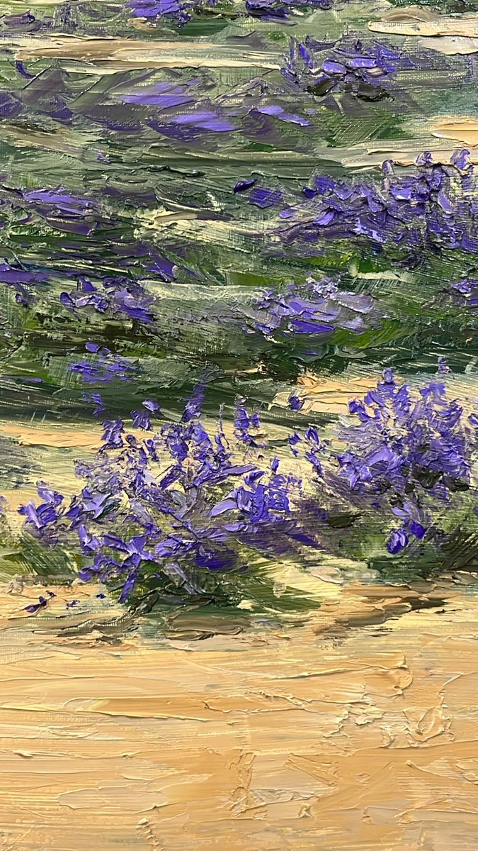 انتهيت من لوحتي الجديدة ( خيمة وخزامى ) 💜

زيتية مقاس ( متر * متر ) رسمتها باستخدام سكين الرسم ولأول مرة أجرب هذا الأسلوب وصراحة ممتع جداً 👌🏼.

( اللوحة متاحة للإقتناء ) .