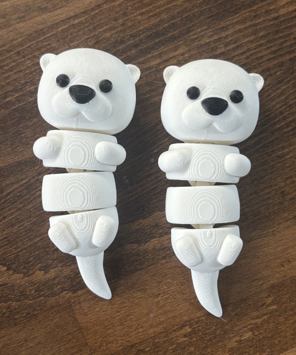 姉の子供用に作ってみた絶滅危惧種🦦