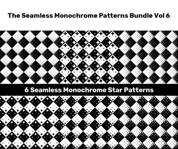 DavidZydd's tweet image. The Seamless Monochrome Patterns Bundle Vol 6 creativefabrica.com/product/seamle… This bundle gathers 600 vector backgrounds. Get this huge bundle for only $9 and save $195! #RepeatingPatterns #MonochromeBackground #VectorPattern #CheapVectors