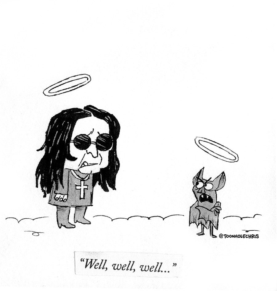 Been seeing a lot of conjecture about some of Ozzy’s heavenly reunions, and sure, Lemmy is probable. But I don’t think I’ve seen anybody discussing the most important one