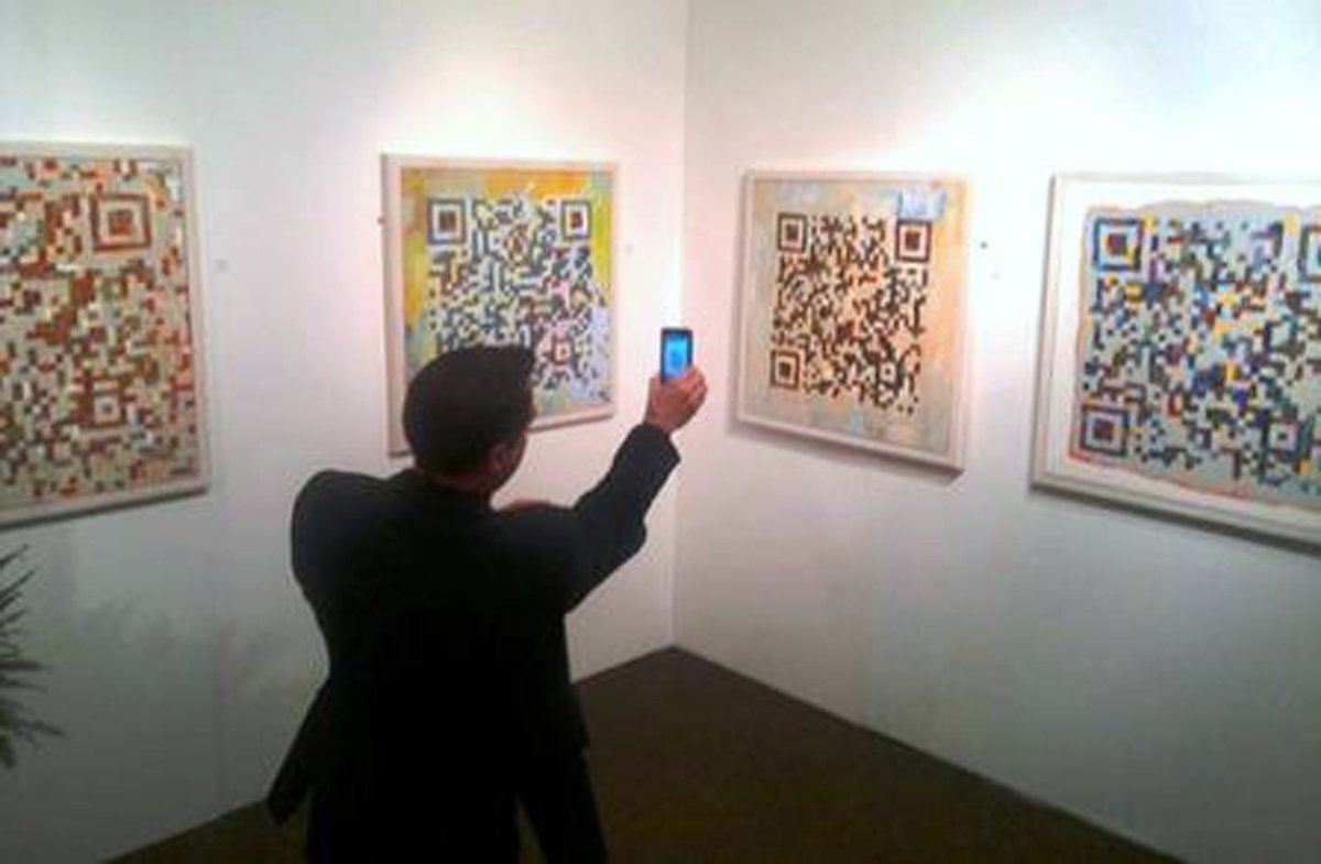This Thursday, 7 August, is the opening of my solo exhibition at @W1Curates, a retrospective spanning 7 years of my cryptoart journey. Fittingly, it also falls exactly 13 years to the day since the exhibition where I first exhibited my scannable QR code paintings. I had no idea
