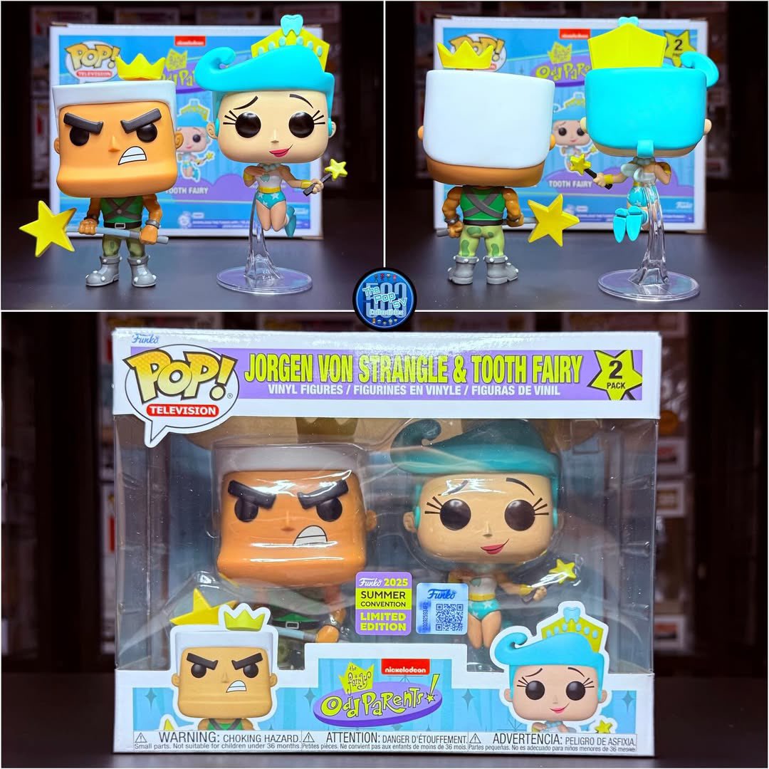 JonFunkos's tweet photo. A look at the Jorgen Von Strangle & Tooth Fairy 2-Pack!
📸: @thepopsvcollectibles503 (IG)
#Funko #Funko #FunkoFamily #TheFairlyOddParents #JorgenVonStrangle #ToothFairy https://t.co/8nhw4GT5tk