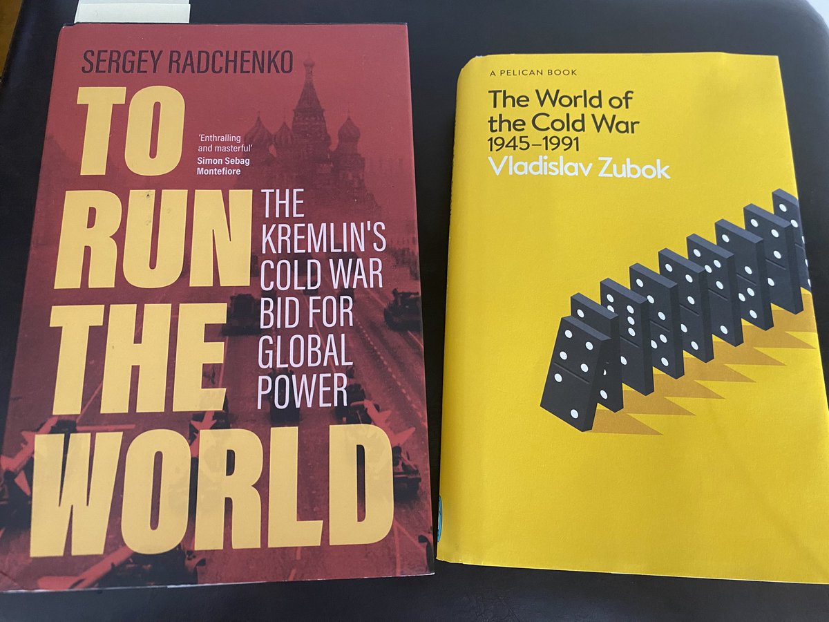 Martin Di Caro (@martindicaro) on Twitter photo One aim of my podcast is to encourage more reading.
So, in that spirit, as discussed on the show recently with the authors <a href="/VladislavZubok1/">Vladislav Zubok</a> and <a href="/DrRadchenko/">Sergey Radchenko</a>, here they are. One aim of my podcast is to encourage more reading.
So, in that spirit, as discussed on the show recently with the authors <a href="/VladislavZubok1/">Vladislav Zubok</a> and <a href="/DrRadchenko/">Sergey Radchenko</a>, here they are.