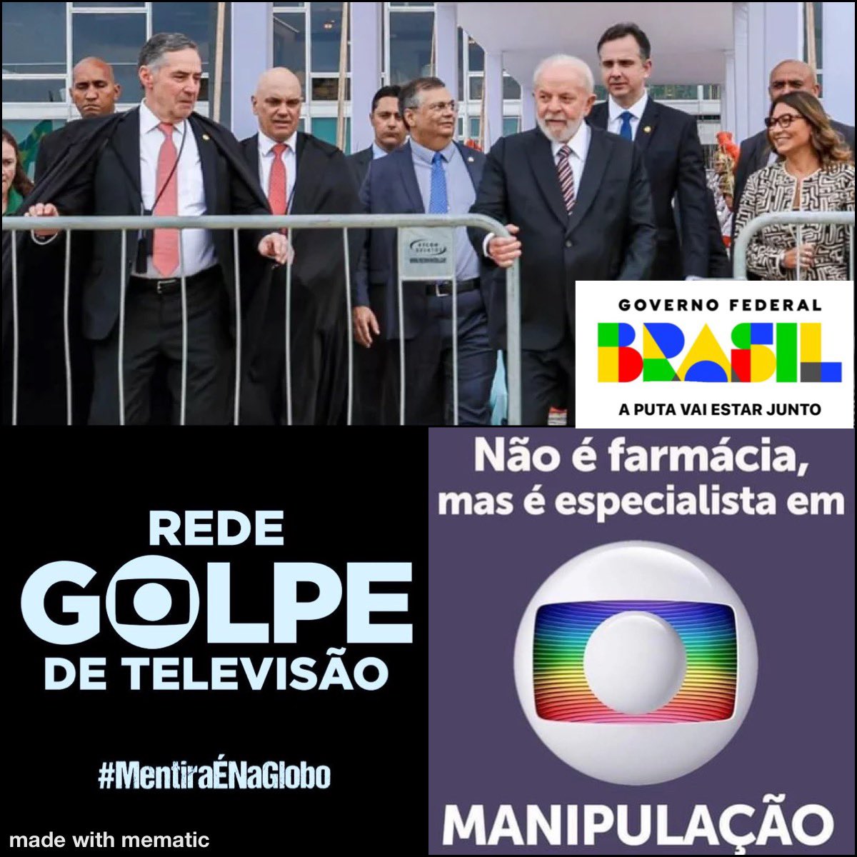 Globolixo esses são os únicos culpados da crise diplomática bando de fdp 🤬🤬
