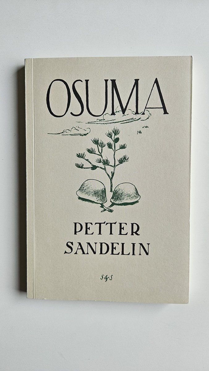 Ystäväni ja kollegani Petter Sandelin antoi minulle juuri kauneimman lukukokemuksen aikoihin. Lue sinäkin Osuma, lupaan että et pety.
