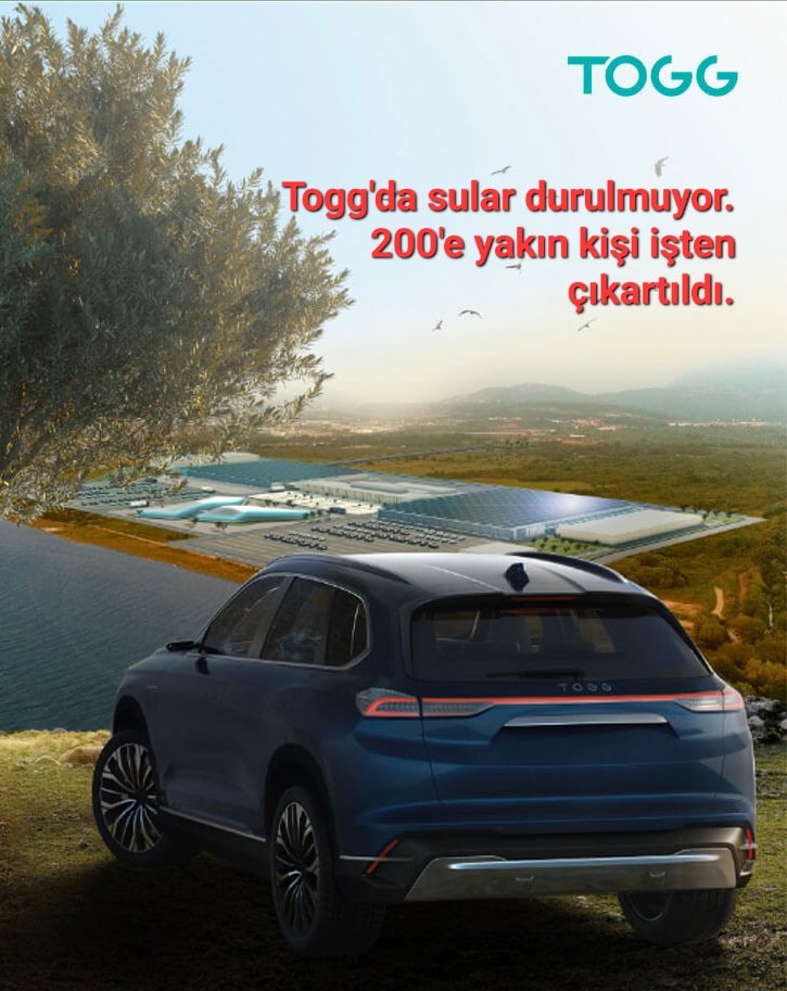 Togg düzgün yönetilemiyor! 
4 ay önce yaptığım durum değerlendirmesine çoğunuz tepki göstermiştiniz ama gerçekler yine beni haklı çıkartıyor. 
▪️Linkedin son 1 haftadır işten ayrılan ve çıkartılan yaklaşık 200 kişinin vedasıyla dolu. 
▪️Trumore uygulaması tam bir muamma oldu.