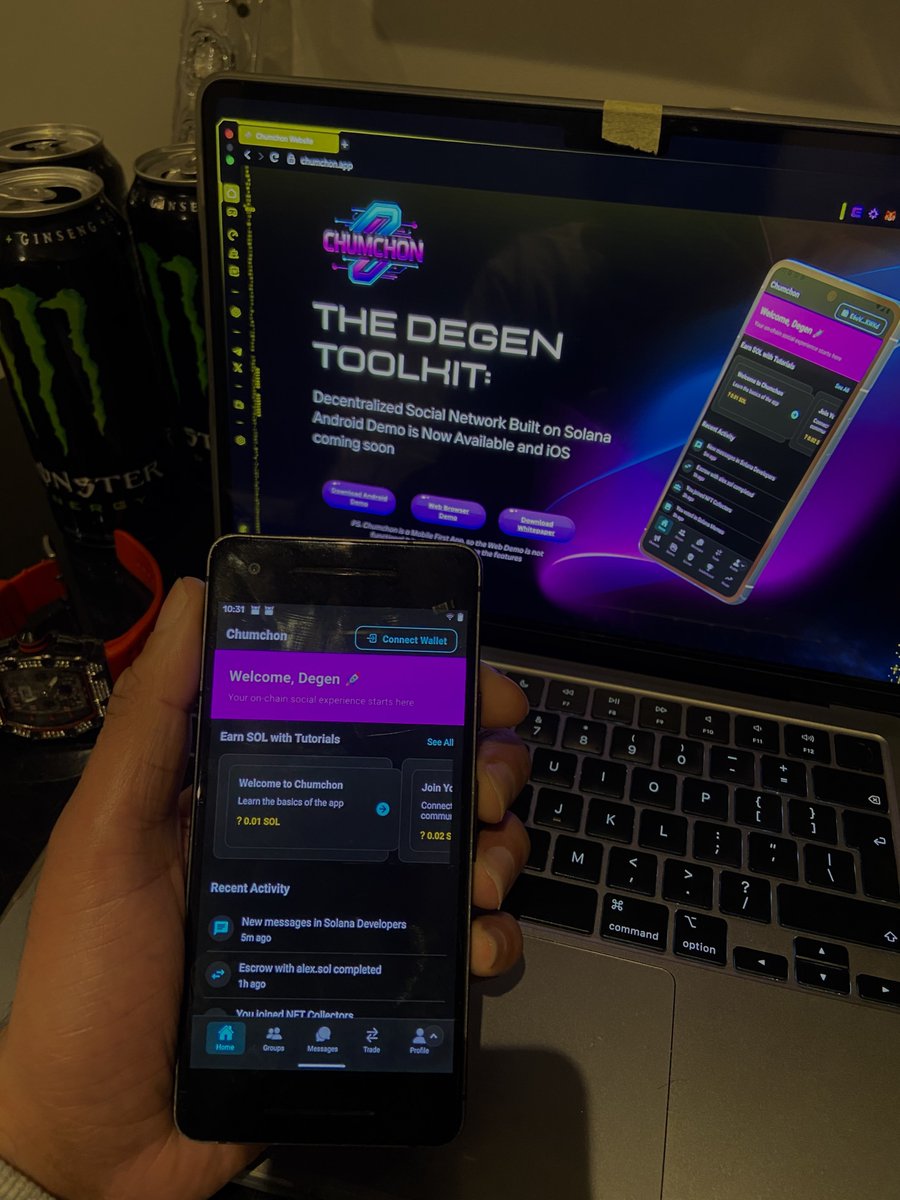 GHXST ☠️ (@0xghxstxbt) on Twitter photo My team initially consisted of me and a couple of AI agents pulling 30hr non-stop shifts , sleeping for only 3 hrs between shifts. Pushing to get a prototype ready for <a href="/solanamobile/">Seeker | Solana Mobile</a> Hackathon . Nobody wants it more than me🔥 but now the next step will be to recruit a core team🫡 My team initially consisted of me and a couple of AI agents pulling 30hr non-stop shifts , sleeping for only 3 hrs between shifts. Pushing to get a prototype ready for <a href="/solanamobile/">Seeker | Solana Mobile</a> Hackathon . Nobody wants it more than me🔥 but now the next step will be to recruit a core team🫡