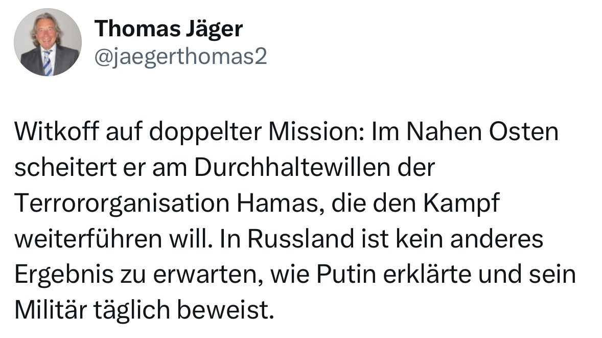 Im Grunde ist es ganz einfach: Die Hamas ist wie Putin, Putin wie die Hamas, nur dass die Hamas deutlich geschickter agiert. Während der Westen in Putin den Täter erkennt, missbraucht und opfert die Terrororganisation „ihre“ Bevölkerung erfolgreich für eine Täter-Opfer-Umkehr.