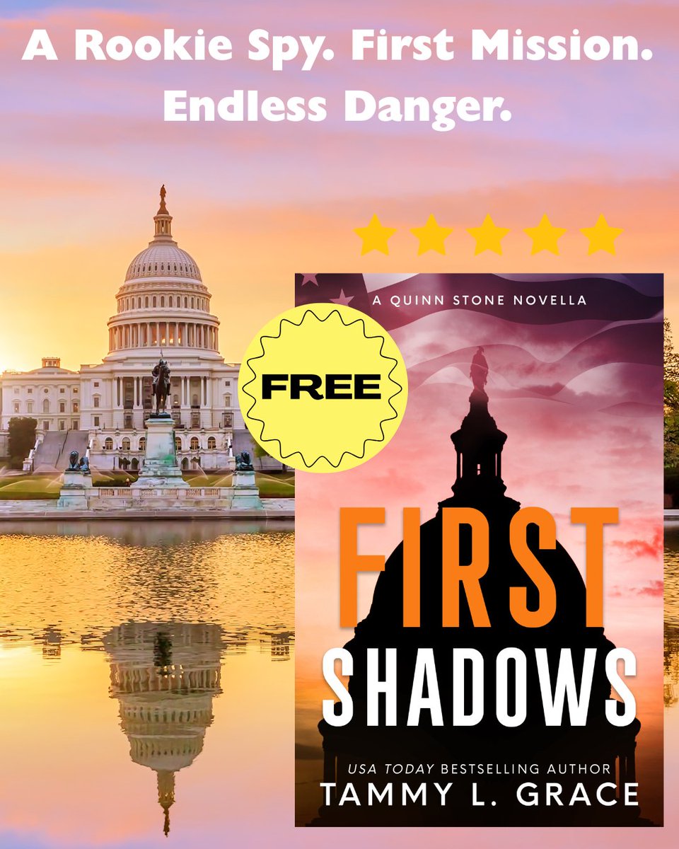 Have you grabbed your free prequel yet? Meet my character, Quinn Stone, when she embarks on her first mission as a CIA operative. dl.bookfunnel.com/93imtk1mnn