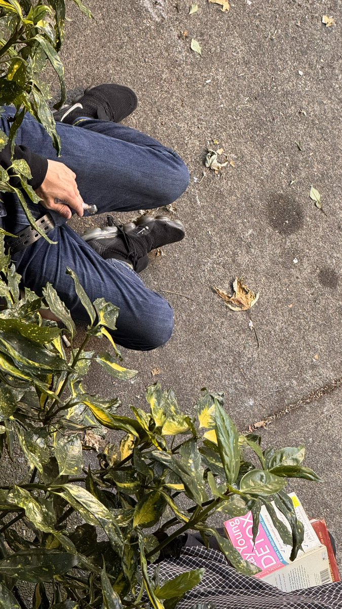 “Excuse me you can’t do drugs there”

“I’m not”

“You literally have a crack pipe in your hand” 

“It’s not crack, it’s meth”