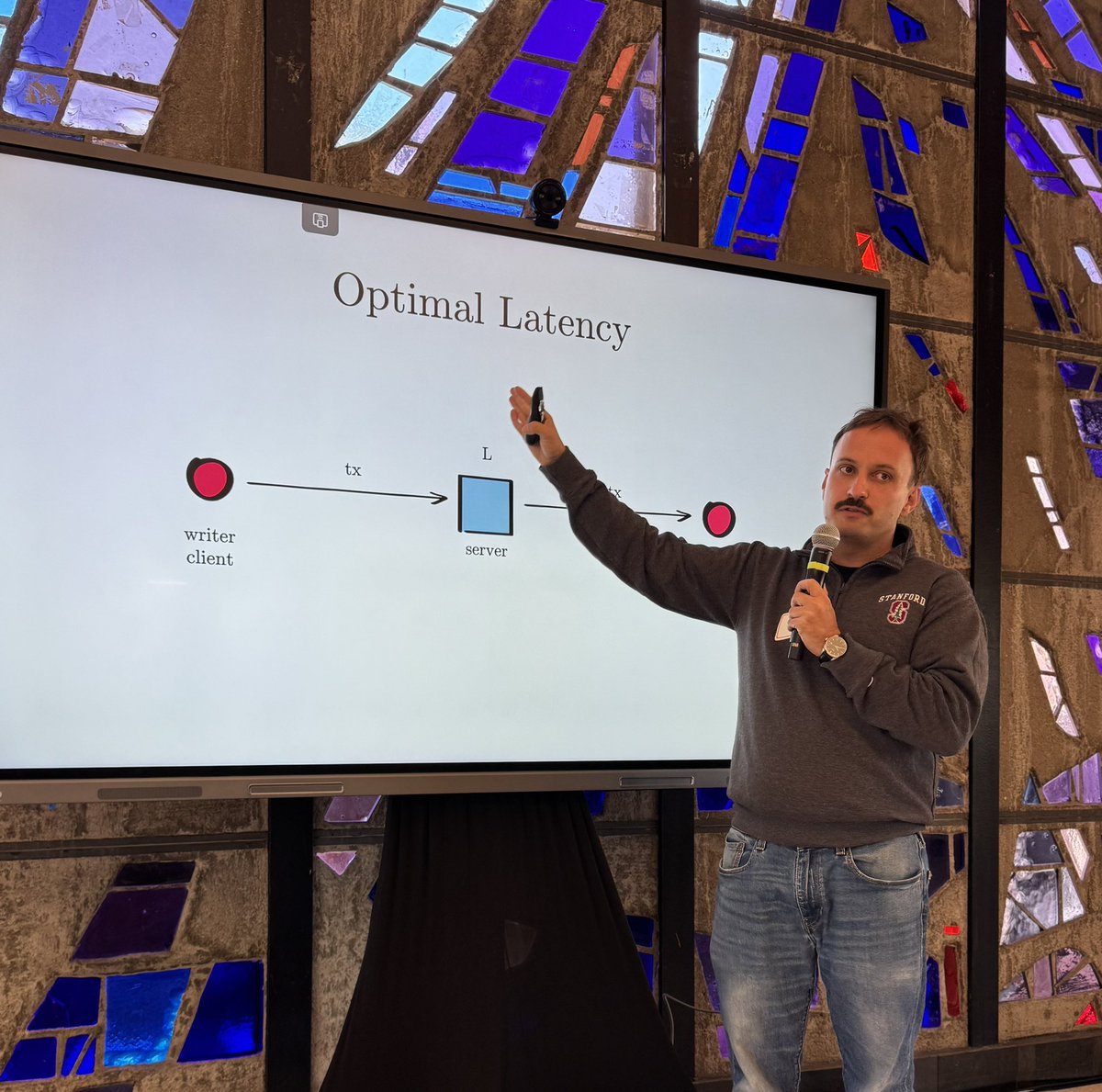 Common Prefix (@commonprefix) on Twitter photo <a href="/dionyziz/">Dionysis Zindros</a> kicking off the Science and Engineering of Consensus workshop at SBC’25, talking about <a href="/poddotnetwork/">pod network</a> <a href="/dionyziz/">Dionysis Zindros</a> kicking off the Science and Engineering of Consensus workshop at SBC’25, talking about <a href="/poddotnetwork/">pod network</a>