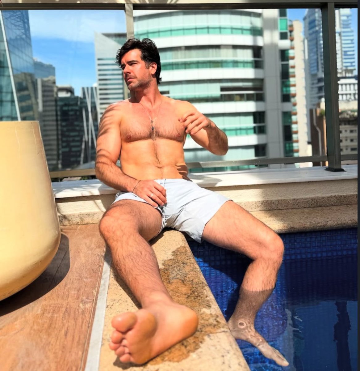 Marcos Pitombo em nova foto.