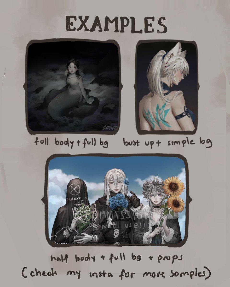 caniivh's tweet photo. Some examples https://t.co/8h1iHsCezn