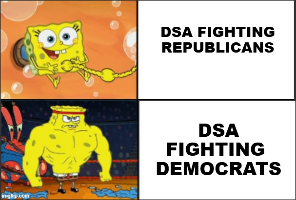 SeriousSam26's tweet photo. @OurRevolution Your post is doing exactly what it's complaining about.
#FixAShitLeftMeme *Fixed https://t.co/64yFgm4Oz5
