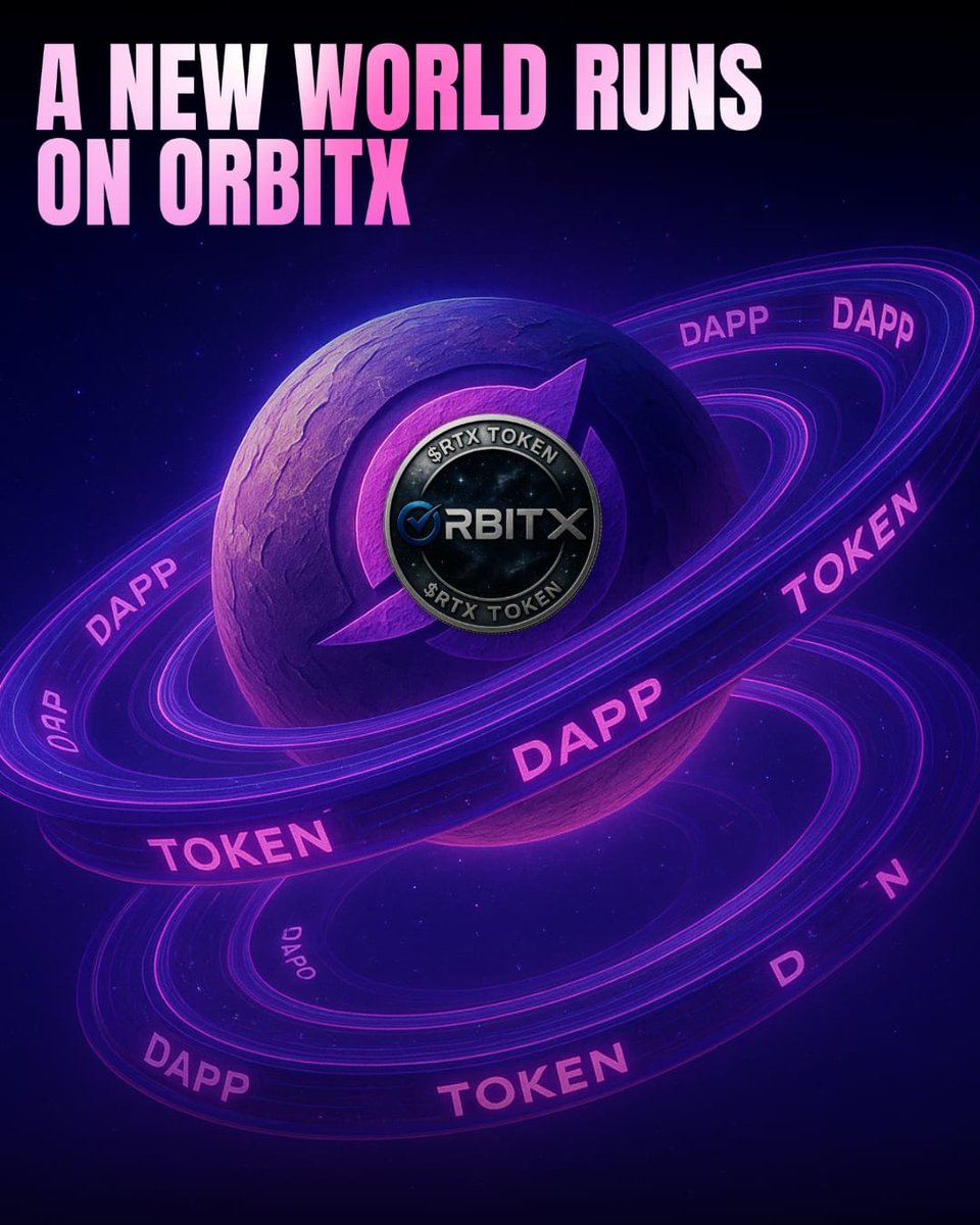 orbitxfinance's tweet image. 🌍 The future isn’t built on old systems.
DApps orbit the only token that matters — $RTX.
🪐 #OrbitX #Web3Ecosystem #TokenEconomy #DecentralizedFuture
🔗 linktr.ee/OrbitXdefi