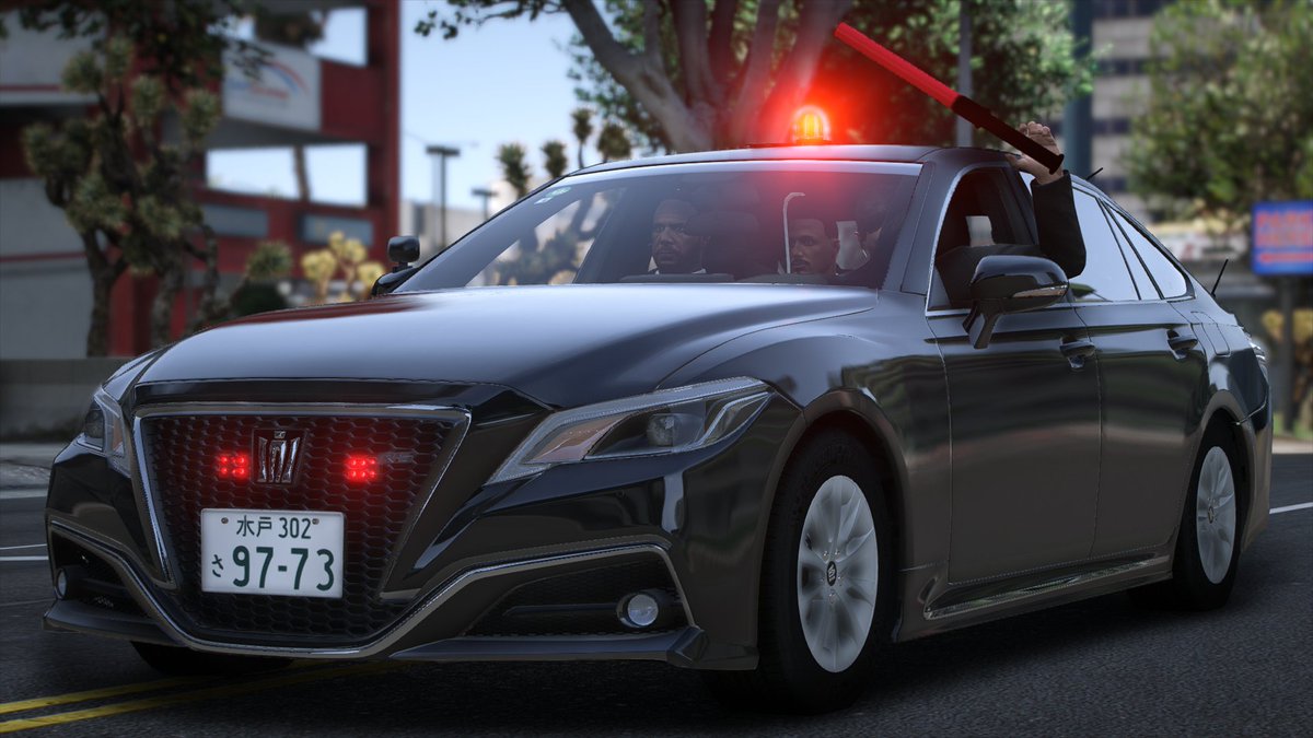 警察学校組＆RX7＆スバル360 GTA5] Carbonizzare Police! A police car, but an open-top one