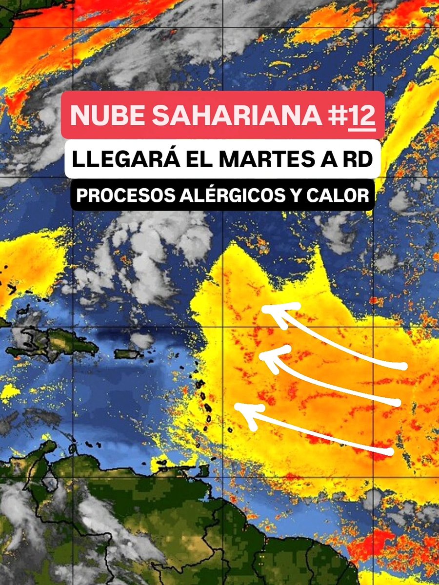 🔴🔴ATENTOS | Continúa la influencia de la onda tropical número 23 en combinación con los efectos de una vaguada, por lo que seguirán las lluvias entre moderadas y fuertes: también ocurrirán más descargas eléctricas y ráfagas de viento, mientras persiste el potencial de