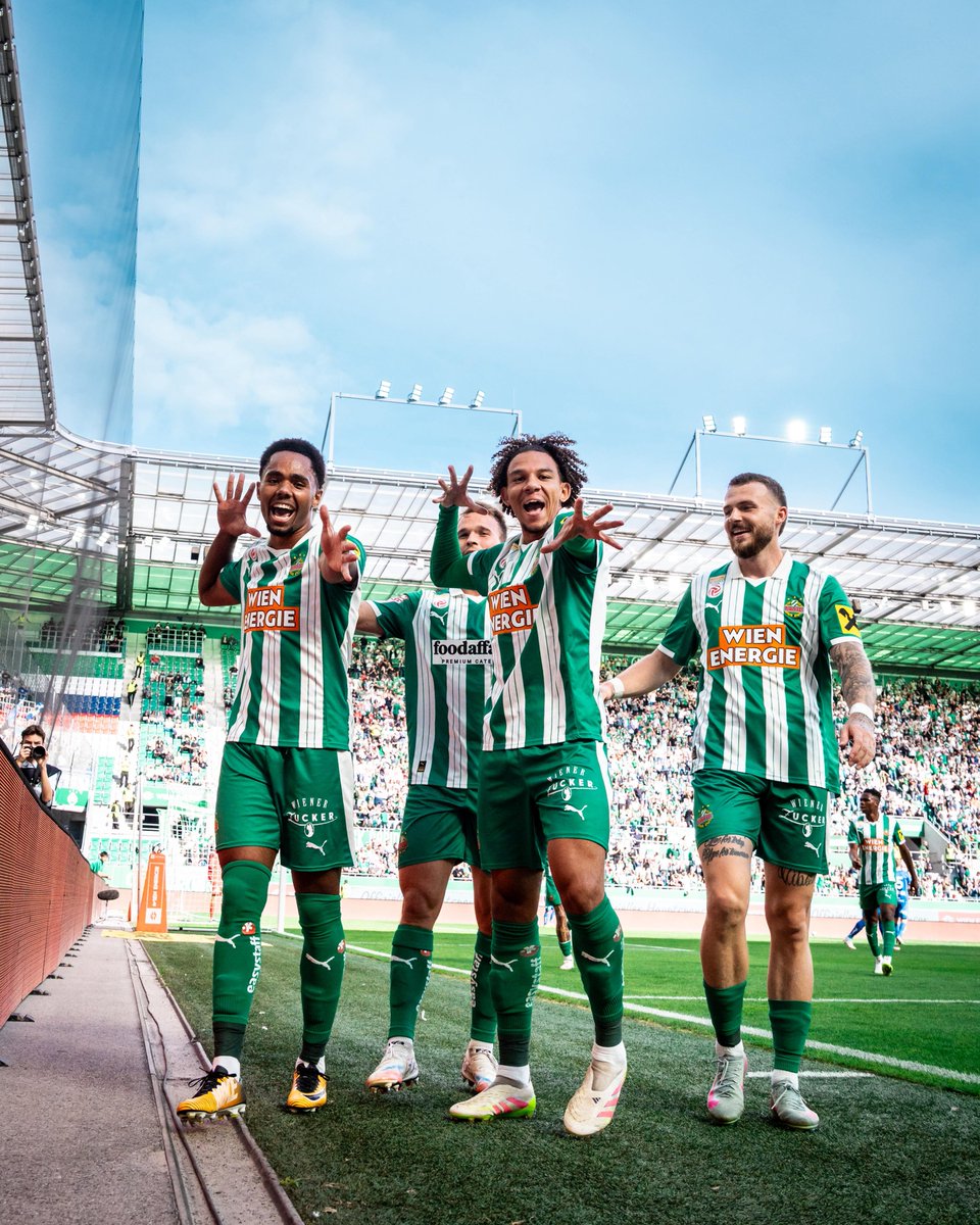 skrapid's tweet photo. Schlusspfiff: 🏹 Volltreffer, drei Punkte zum Ligaauftakt! 🎯
____________________
⏱FT‘ | #SCRBWL | 1:0
#SCR2025 https://t.co/sH8gNYKxBg