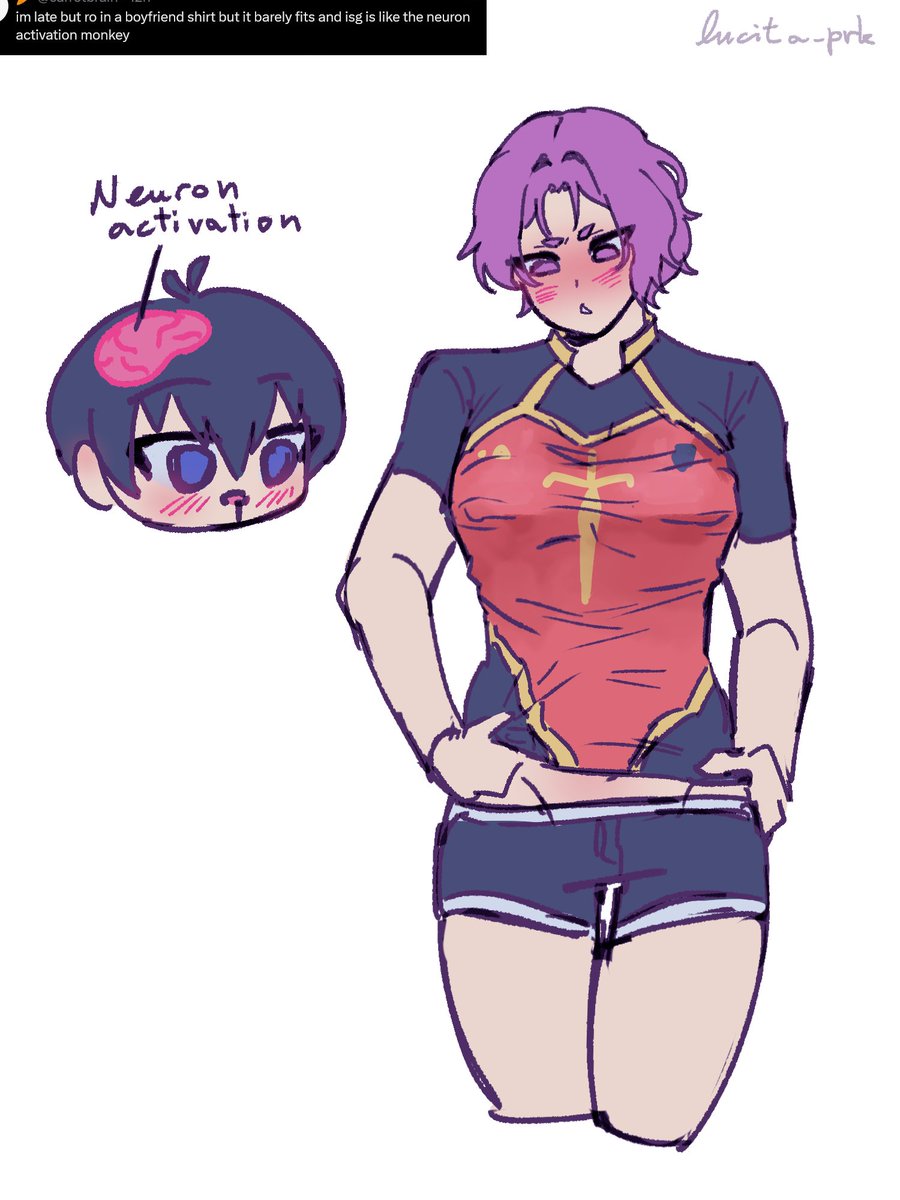 lightofmyeye3_3's tweet photo. hnngh yeah... I decided to put him in isg's BM shirt because knowing he's got isg's name written on his back makes it even hotter
#isareo https://t.co/PbxkXPoRp9
