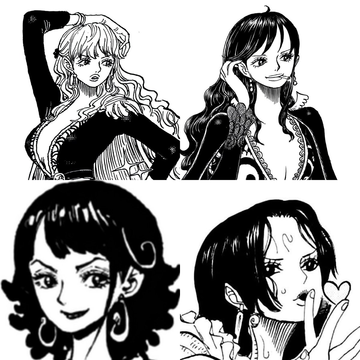 IIuffy's tweet photo. 🧵 [#ONEPIECE1156] Thread

Les Pirates Kuja &amp; leurs impératrices : des personnages clés depuis toujours &amp; le phénomène Boa Hancock dans la narration. https://t.co/97XMNDBt6y