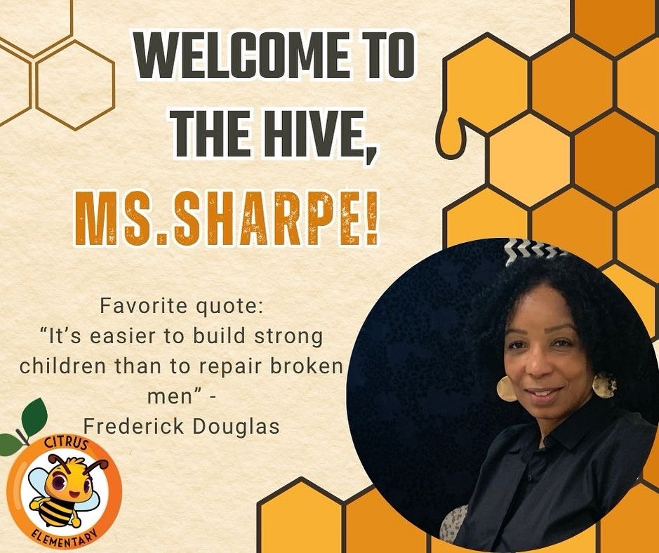 Citrus Elementary (@citruselem_ocps) on Twitter photo π Welcome to the Hive, Ms. Sharpe! π
Weβre buzzing with excitement to have you as our new school counselor! Your heart for kids and passion for support will make a sweet impact at Citrus Elementary. π #WelcomeToTheHive #CitrusCounselor <a href="/OCPSnews/">ocpsnews</a> π Welcome to the Hive, Ms. Sharpe! π
Weβre buzzing with excitement to have you as our new school counselor! Your heart for kids and passion for support will make a sweet impact at Citrus Elementary. π #WelcomeToTheHive #CitrusCounselor <a href="/OCPSnews/">ocpsnews</a>