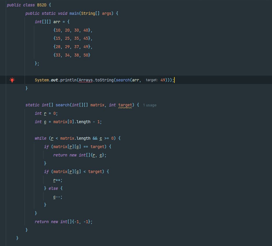 8tachiuchiha's tweet photo. 📅 170 days until internship target 🎯 (Dec 31, 2025)
🗓️ Day [24]

☑️ Today’s Achievement:
- 🧮 DSA: Split Array Largest Sum [410], BS in 2D Array.

🚀 Progress is stacking. One day at a time.

#100DaysOfCode #DSA #DevJourney #InternshipPrep https://t.co/WwqQoGyukr