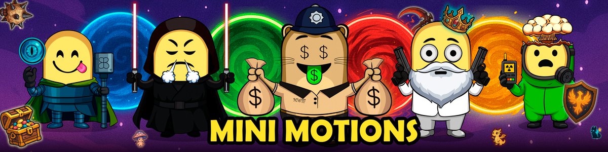 🌱Mini Motions 🌱 (@minimotionsnft) on Twitter photo New banner
#MiniMotionsNFT $XCH #chia
<a href="/MintGarden_io/">MintGarden</a>
#dexie
<a href="/chia_project/">Chia Network</a>
#NFTs #NFTCommunity #NFTCollectors #NFTsales New banner
#MiniMotionsNFT $XCH #chia
<a href="/MintGarden_io/">MintGarden</a>
#dexie
<a href="/chia_project/">Chia Network</a>
#NFTs #NFTCommunity #NFTCollectors #NFTsales