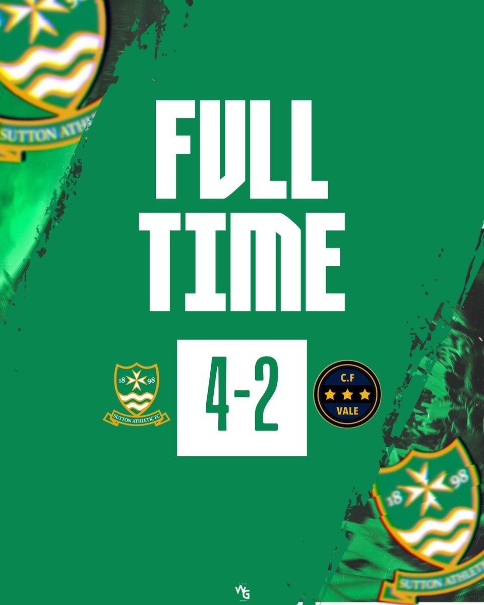 A convincing 4-2 win in our 2nd pre-season fixture against a solid <a href="/CFVale_/">Club Football Vale</a> side. 💪🏼

A lot of positives to take from this one 🤩On to the next! ⚪️🟢