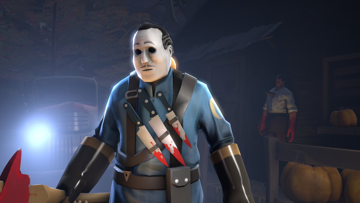 New Halloween Pyro Collection, The Boogey-Thing! Vote now on Steam Workshop: steamcommunity.com/sharedfiles/fi… #TF2