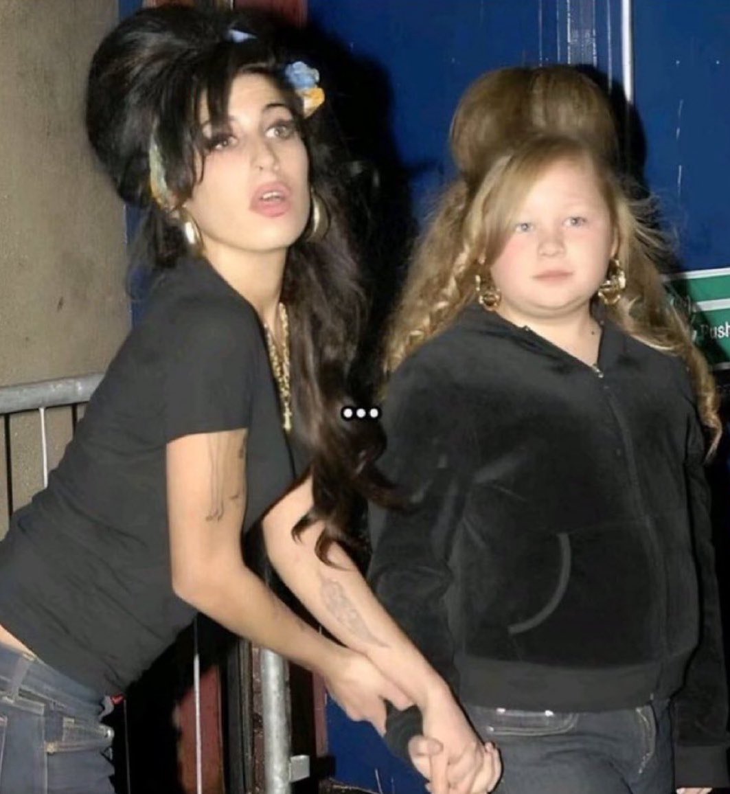 Amy Winehouse and Adele, 2003.