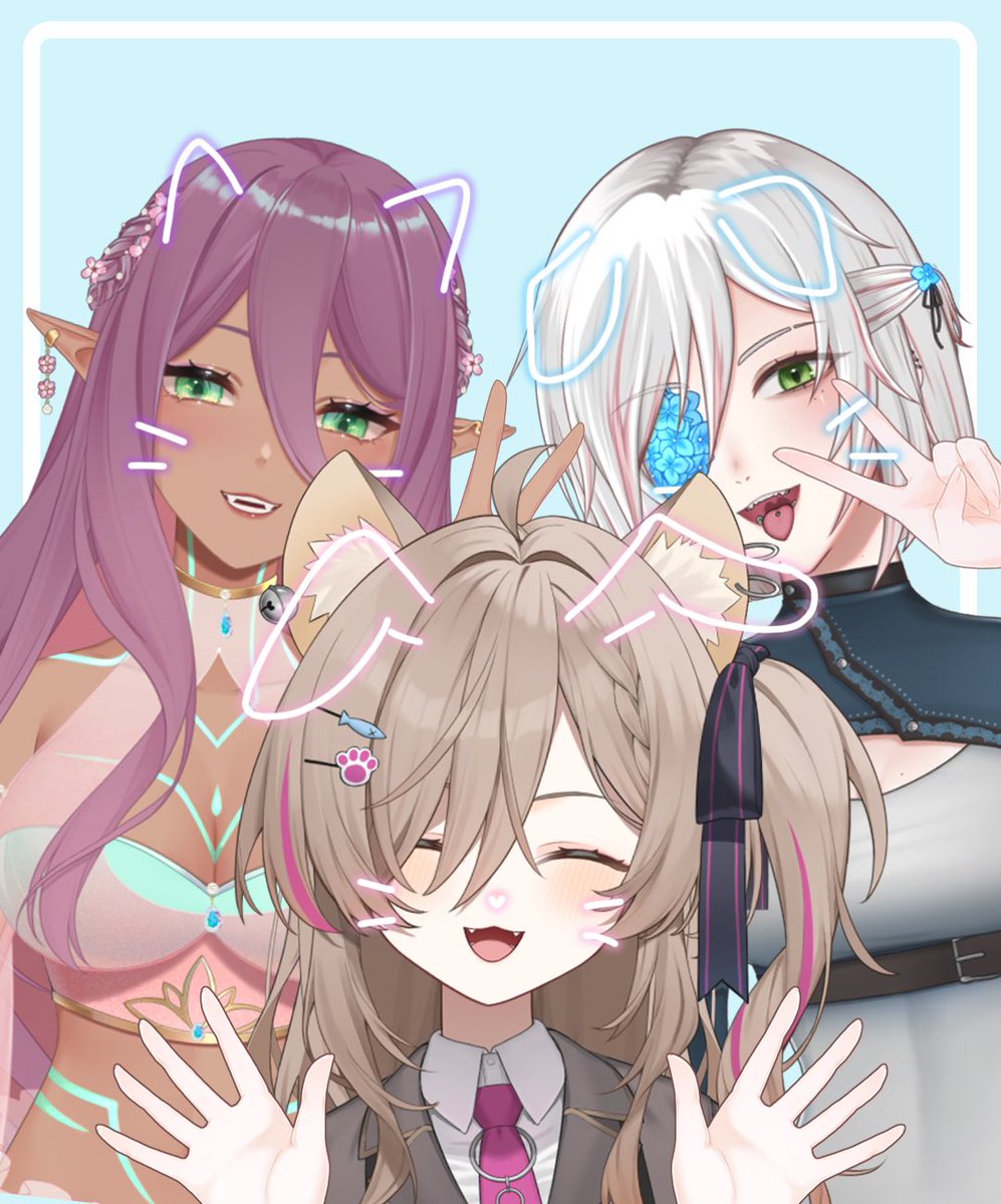 Me and my girlies!

Would be cool to see you and your friends posing together too!!