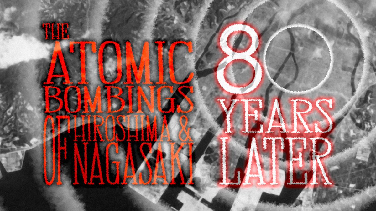 It's been 80 years since the atomic bombings of #Japan at the end of #WorldWarII . In today's very special video, that was in production for over a year, we revisit every relevant site to tell the story in linear order and show how everything came to be.

youtu.be/AmhVZtUMUEQ