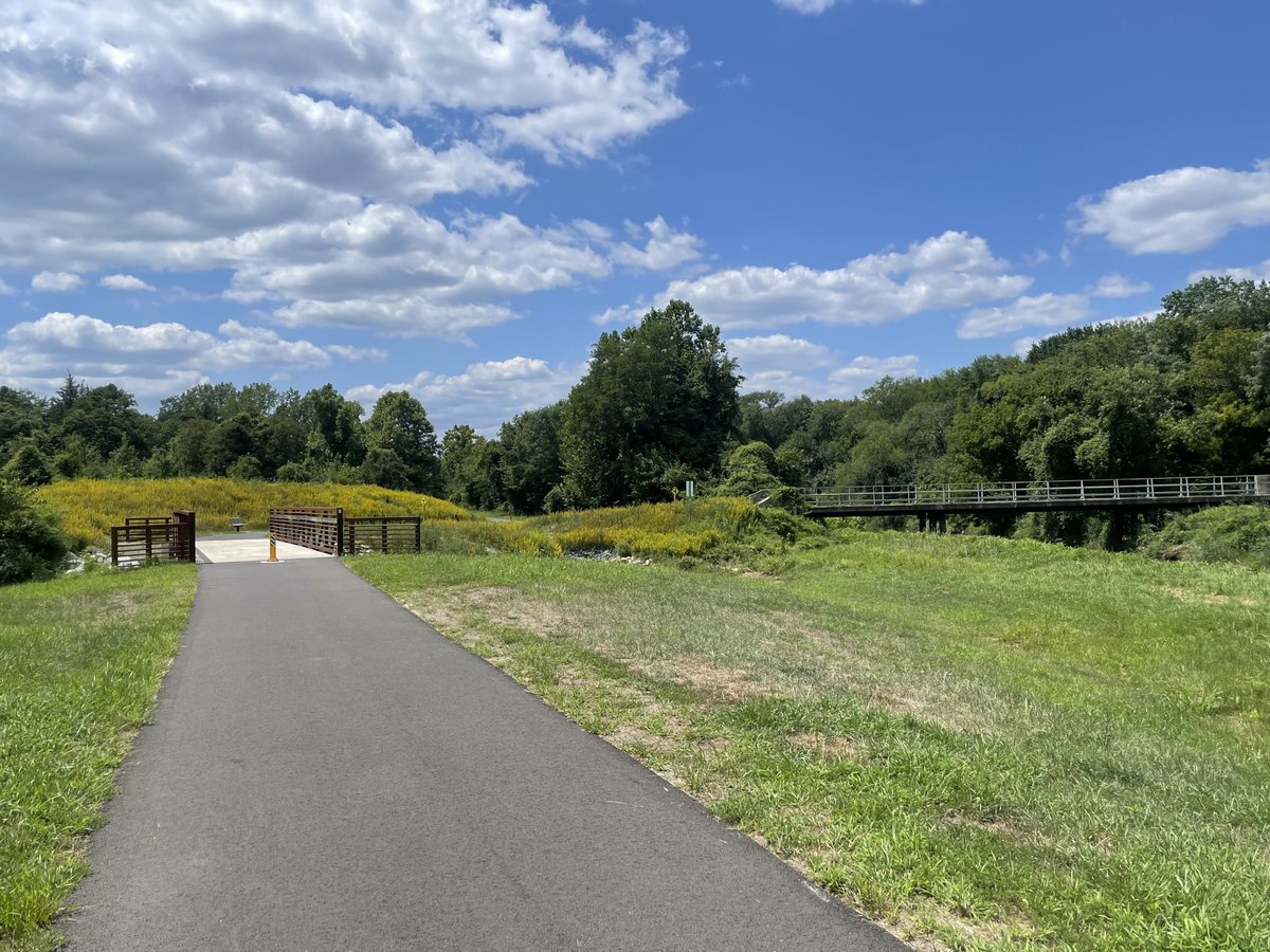 The all new Oxon Cove bridge.