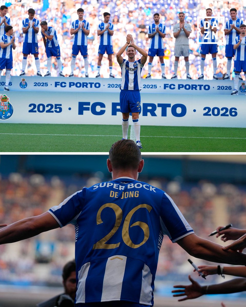 𝐎𝐟𝐢𝐜𝐢𝐚𝐥: Luuk de Jong é reforço do Porto 🐉

Boa contratação? 🔵

#DAZNEuropa