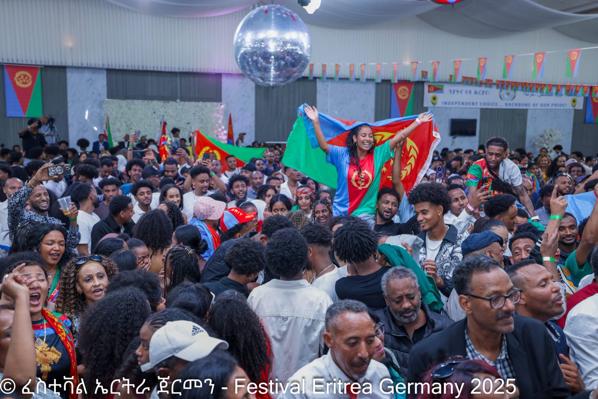 hawelti's tweet photo. #FestivalSeason: Annual Festival of the Eritrean Community in Germany held on this weekend featuring seminars; panel discussions on topical issues; youth programmes; concerts; children's forum; as well as workshop with German/foreign  Friends of Eritrea. 

Keynote address by Mr. Yohannes Woldu, Charge d'Affaires at the Eritrean Embassy in Germany.