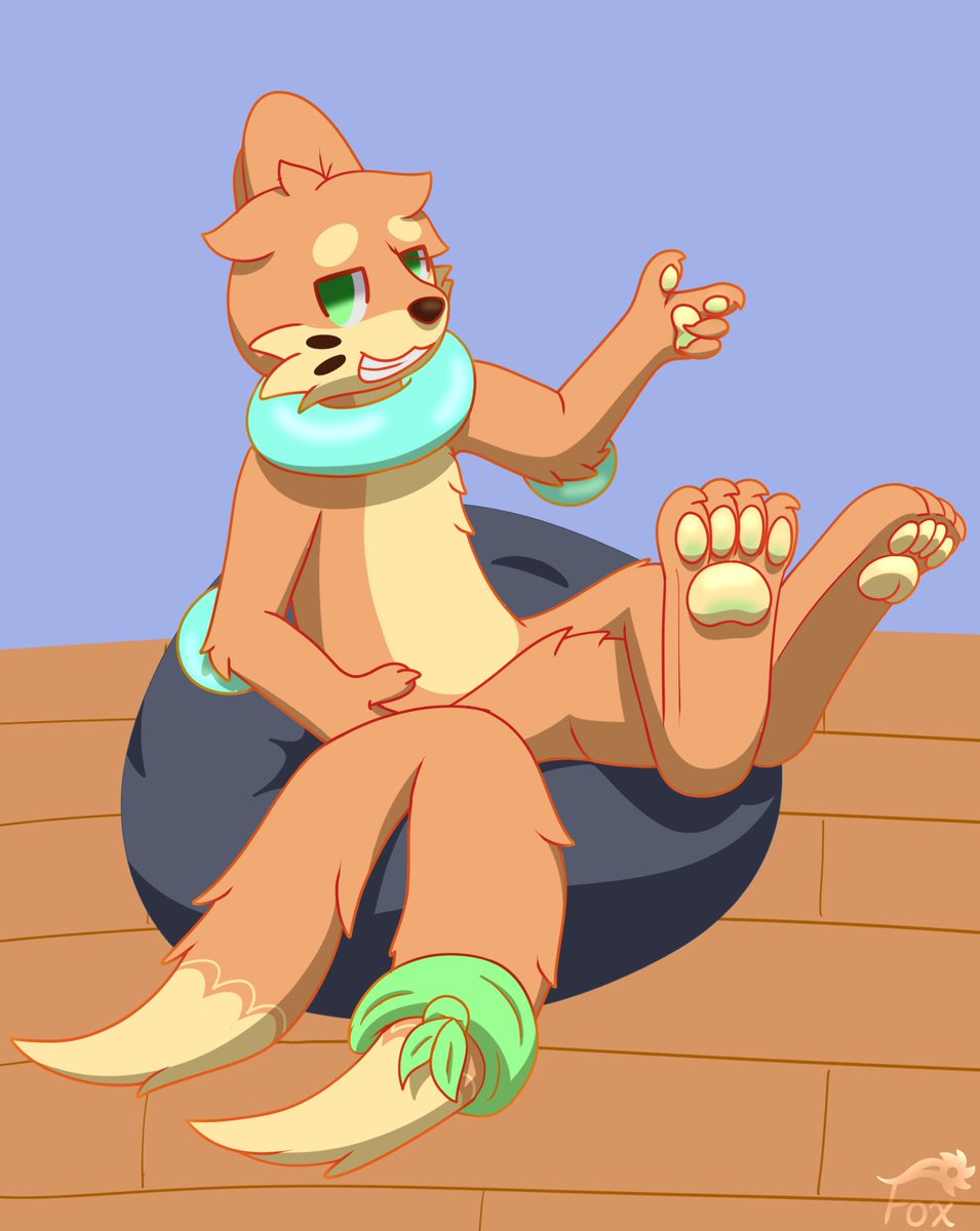 TheTrueShadowFox (@datrueshadowfox) on Twitter photo I didn't expect ArtFight to end before I had put a pause on this, but even though this won't count toward anything, I wanted to finish this anyways. Because it's an adorable Buizel! How can I resist that friendly smile of theirs?
Character by <a href="/koydusk/">Jasper 🦴 comms open!</a> I didn't expect ArtFight to end before I had put a pause on this, but even though this won't count toward anything, I wanted to finish this anyways. Because it's an adorable Buizel! How can I resist that friendly smile of theirs?
Character by <a href="/koydusk/">Jasper 🦴 comms open!</a>